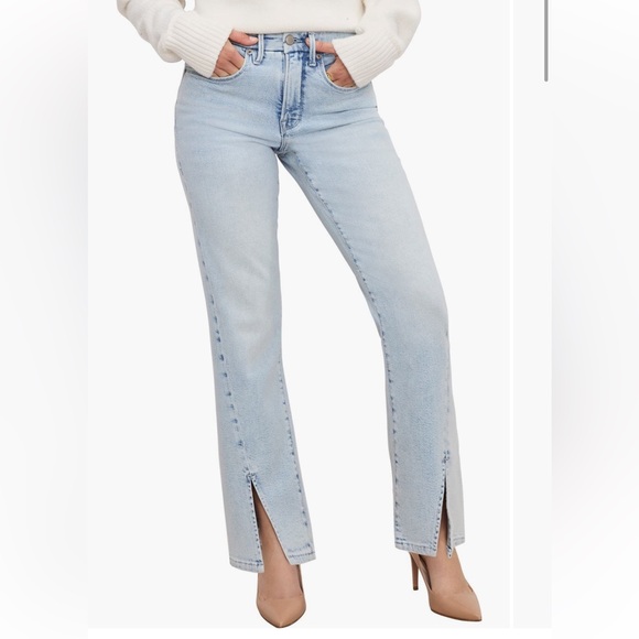 Good American Denim - Good American Good Boy Straight Jeans